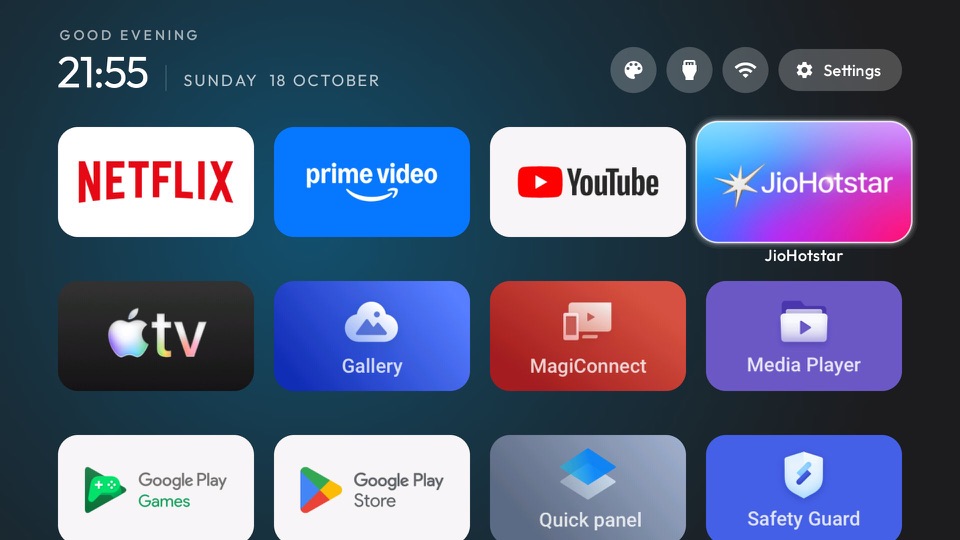 Before and after on New launcher